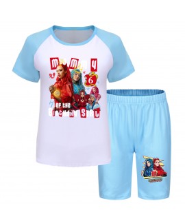 Descendants 4 Kids' T-Shirt & Shorts Summer Pajama Set | Sizes 110-170