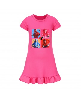 Descendants 4 Girls' Short-Sleeve Nightgown | 100-160 Sleepwear Dress