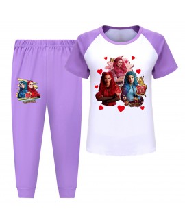 Descendants 4 Kids' Spring & Summer Pajama Set | Comfortable Sleepwear