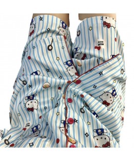 Hello Kitty Ice Silk Pajamas for Women - Cute, Comfy, and Stylish