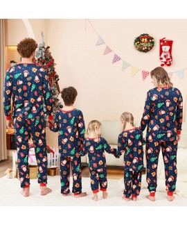 Plaid Print Christmas Family Matching Pajamas Set – Cozy Parent-Child PJS