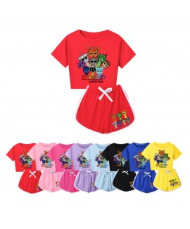 Sprunki Family Matching Outfits | Adult & Kids Short Sleeve Sets | Sprunki Clothing