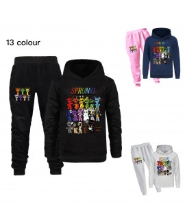 Sprunki Kids Hoodie & Pants Set | Comfortable Casual Outfit for Boys & Girls | Sprunki Clothing