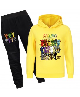 Sprunki Kids Hoodie & Pants Set | Comfortable Casual Outfit for Boys & Girls | Sprunki Clothing