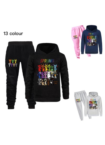 Sprunki Kids Hoodie & Pants Set | Comfortable Casual Outfit for Boys & Girls | Sprunki Clothing