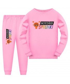 Sprunki Kids' Long-Sleeve Pajama Set | Soft Sleepwear for Boys & Girls