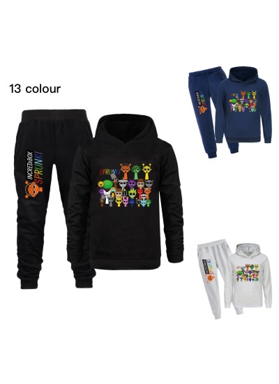 Sprunki Kids Hoodie & Pants Set | Comfortable Casual Outfit | Sprunki Clothing