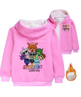 Sprunki Kids Fleece Hoodie & Winter Jacket | Warm Clothing for Cold Weather | Sprunki Clothing