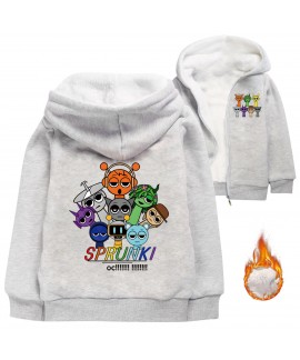 Sprunki Kids Fleece Hoodie & Winter Jacket | Warm Clothing for Cold Weather | Sprunki Clothing