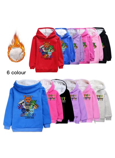 Sprunki Kids Fleece Hoodie & Winter Jacket | Warm Clothing for Cold Weather | Sprunki Clothing