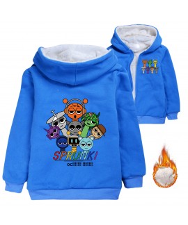 Sprunki Kids Fleece Hoodie & Winter Jacket | Warm Clothing for Cold Weather | Sprunki Clothing