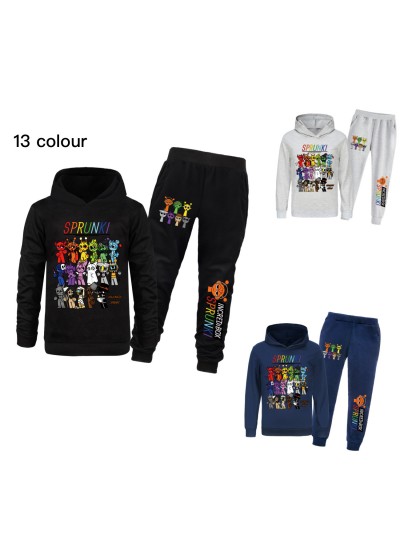 Sprunki Kids Hoodie & Jogger Set - Stylish and Comfortable Tracksuit for Boys and Girls