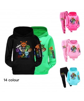 Sprunki Rhythm Box Hoodie Kids Sweatshirt Tracksuit – Comfortable & Stylish Loungewear for Boys and Girls