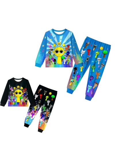 Sprunki Clothing | Kids & Adult Pajama Sets, T-Shirts & Hoodies