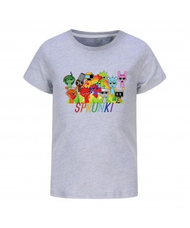 Sprunki Shirt for Kids & Boys | Summer Short Sleeve T-Shirt | Sprunki Clothing