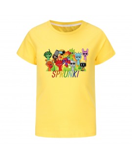 Sprunki Shirt for Kids & Boys | Summer Short Sleeve T-Shirt | Sprunki Clothing