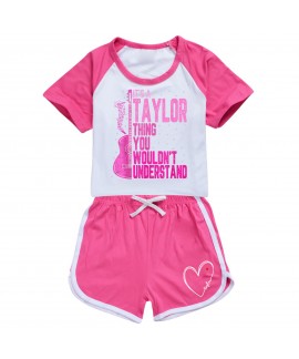 Taylor 100-170 Unisex Kids' Summer T-Shirt & S...