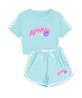 Aphmau Kids's T-shirt + Shorts Sports Pajamas Chil...