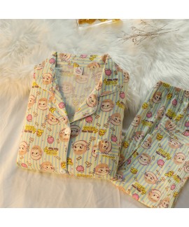 Fujiya,Lemon, Bear, Fart Peach Pure Cotton Long-sl...