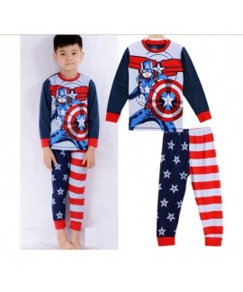 Marvel Pyjamas Baby Boy Cartoon Style Underwear Home Clothes Set Children's Superhero, Spider-man Pajamas