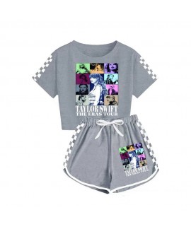 Taylor Swift Boys And Girls T-shirt And Shorts Sports Pajamas Children Taylor Swift Suits