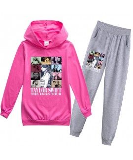 Taylor Swift Hoodie Kids' Sweatshirt And Casual Trousers Taylor Swift Pajama Set For Boys