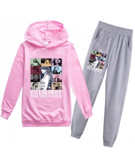 Taylor Swift Hoodie Kids' Sweatshirt And Casual Trousers Taylor Swift Pajama Set For Girls