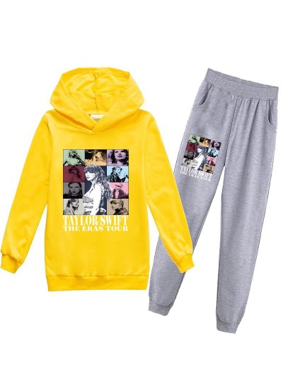 Taylor Swift Hoodie Kids' Sweatshirt And Casual Trousers Taylor Swift Pajama Set For Children