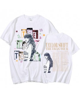 Plus Size Summer Taylor Swift The Ears Tour Printed T-shirt Taylor Swift Adult Pajama