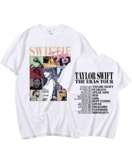 Plus Size Summer Taylor Swift The Ears Tour Printed T-shirt Taylor Swift Adult Pajama