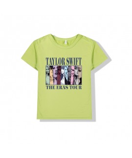 Taylor Swift Printed Short-sleeved T-shirt For Boys And Girls