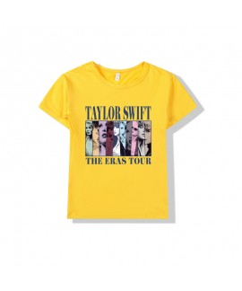 Taylor Swift Printed Short-sleeved T-shirt For Kids