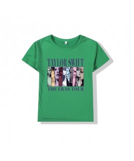 Taylor Swift Printed Short-sleeved T-shirt For Kids