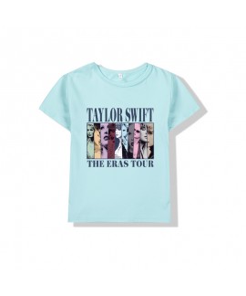 Kids' Taylor Swift Printed Short-sleeved T-shirt