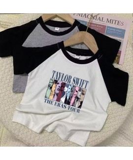 Taylor Swift Printed Short-sleeved T-shirt For Mid...