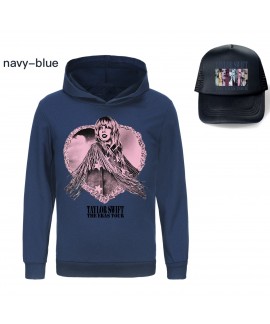 Taylor Swift Kids' Hooded Sweatshirt + Hat 4 Colors Taylor Swift Pajamas And Black Visor