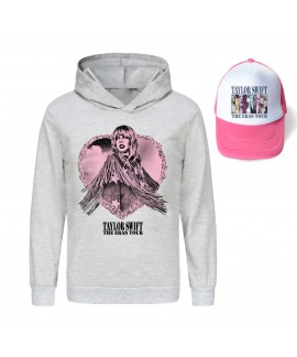 Taylor Swift Boys And Girls Hooded Sweatshirt + Hat 4 Colors Taylor Swift Pajamas And Pink Visor