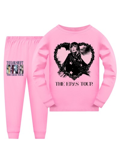 Taylor Swift Children's Long Sleeve Long Pants Pajamas SetGirls' Taylor Swift Pajamas Set