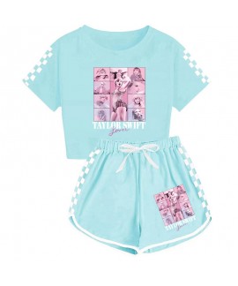 Taylor Swift Kids T-shirt + Shorts Sports Pajamas ...