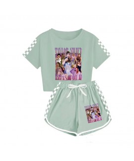 Taylor Swift Eras Tour Boys And Girls T-shirt And Shorts Sports Pajama Sets