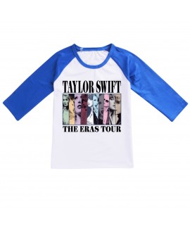 Taylor Swift Children's Short-sleeved Three-quarter Sleeve T-shirt Pajamas