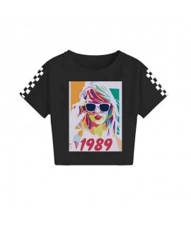 Taylor Swift Children's Summer Printed Casual Short Sleeve T-Shirt Top