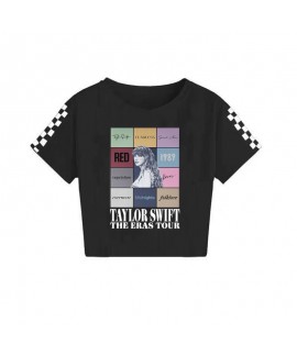 Taylor Swift 1989 Children's Summer Printed Casual Short Sleeve T-Shirt Taylor Swift The Ears Tour Top