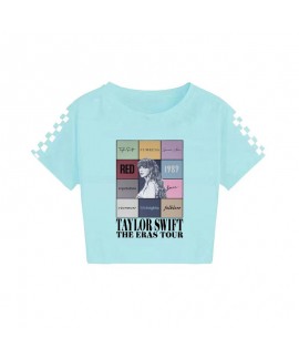 Taylor Swift 1989 120-160 Summer Printed Casual Short Sleeve T-Shirt Top