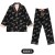 PJS Brushed Suit Black Zebra 