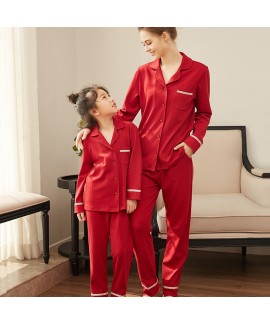 Parent-child pyjamas children's pajamas sets girl ...