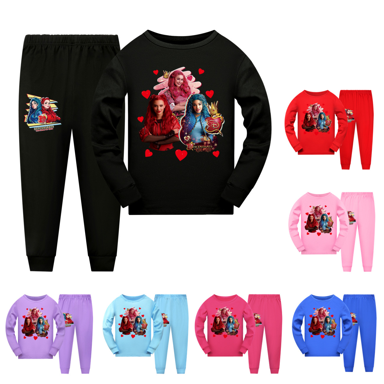 Descendants 4 Kids’ Long-Sleeve Pajama Set | Sizes 110-170